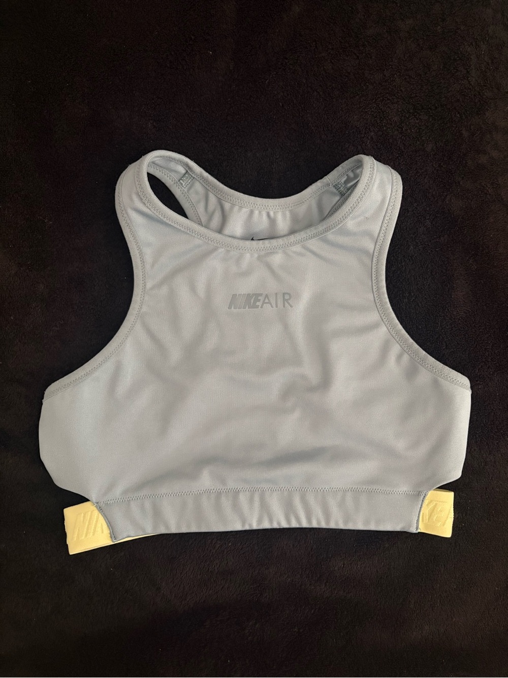 Nike Air Women's Light grey-blue Racerback Sports Bra